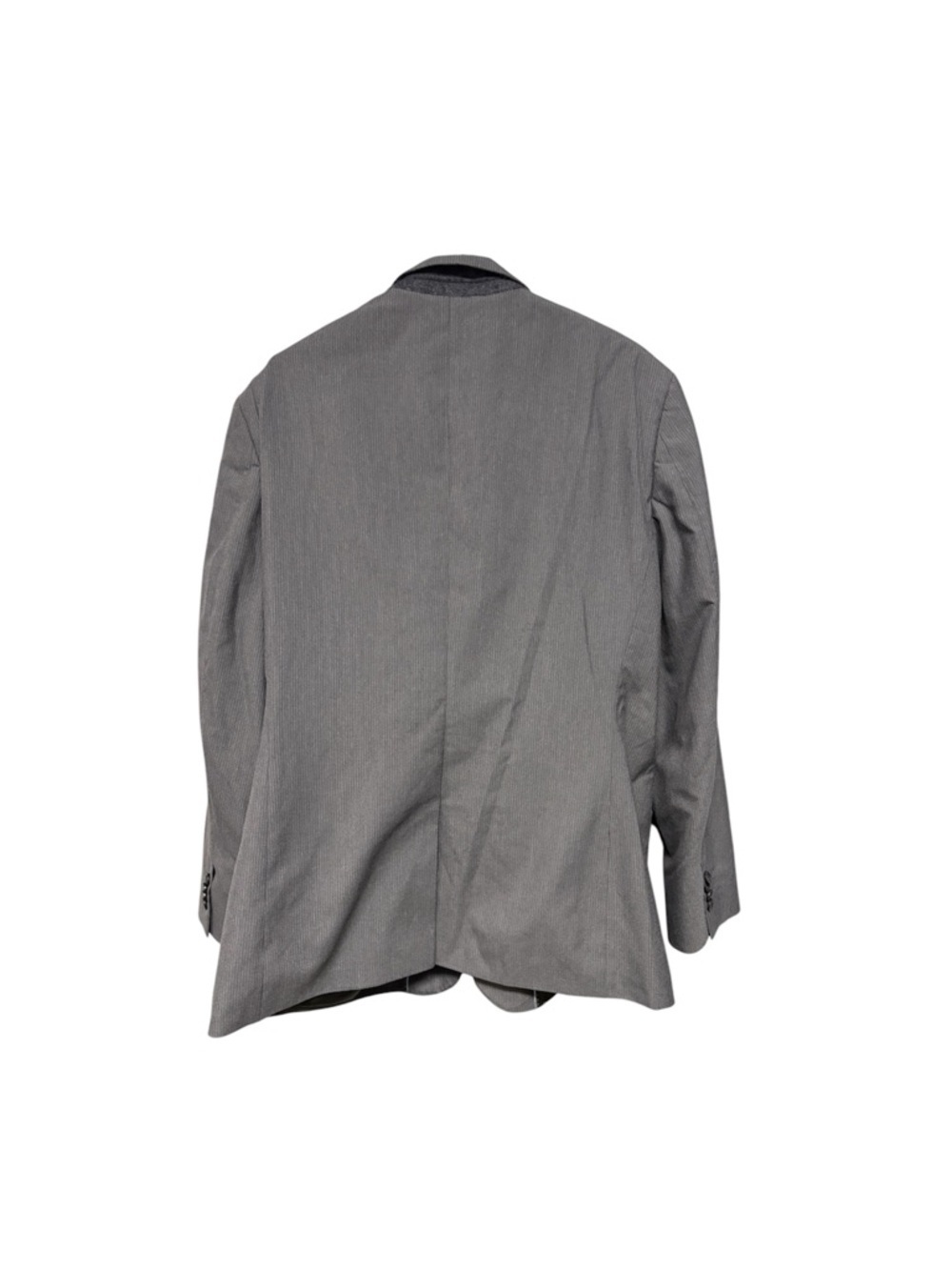 Banana Republic Men's Charcoal Gray Two-Button Blazer - Picture 5 of 9